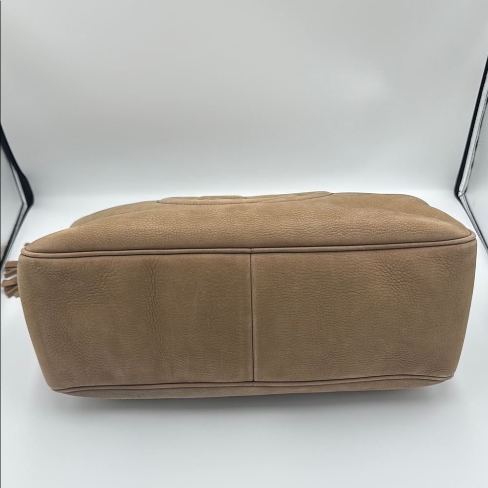 Gucci Tan SoHo Suede Shoulder Bag with Chain Straps & Dust Bag - Picture 5 of 12